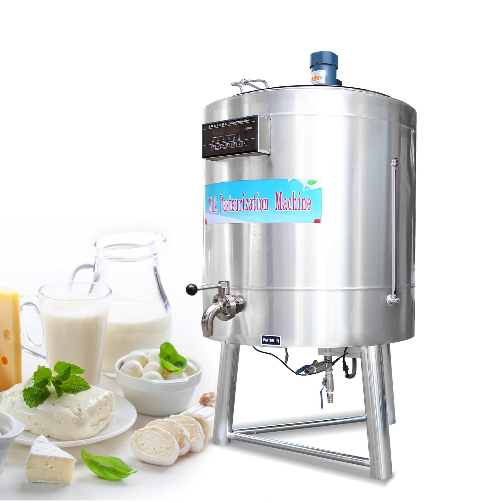 Kolice 100L Commercial Juice Coffee Pasteurization Machine Pasteurizer 220V