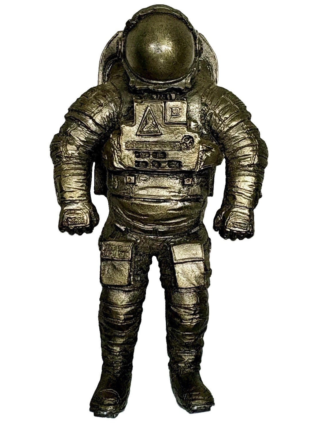 Vintage ILC Dover Hamilton Standard Pewter Astronaut EMU Figure 4\