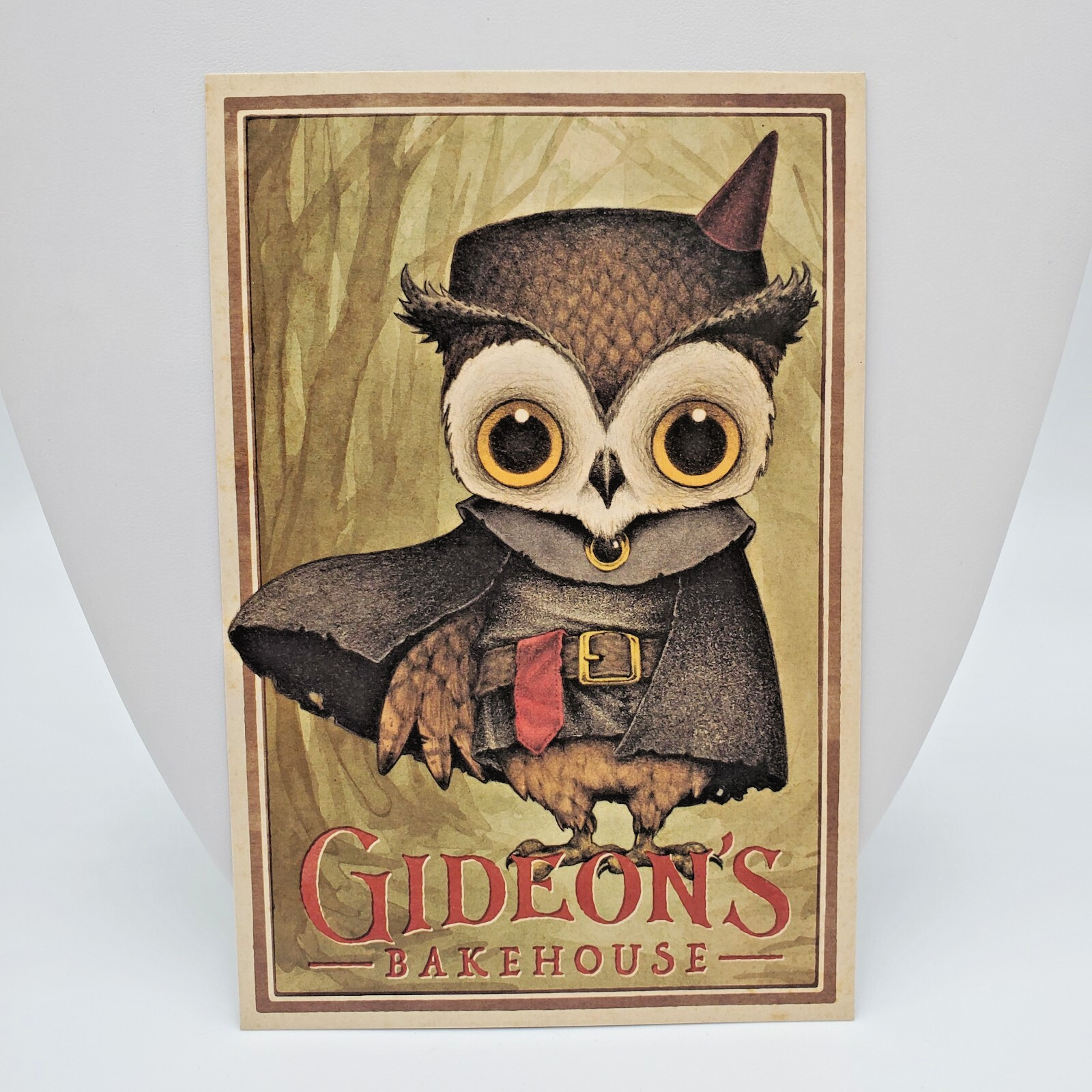 Gideons Bakehouse Owl Menu Card March 2024 Disney Springs PB Chocolate Swirl
