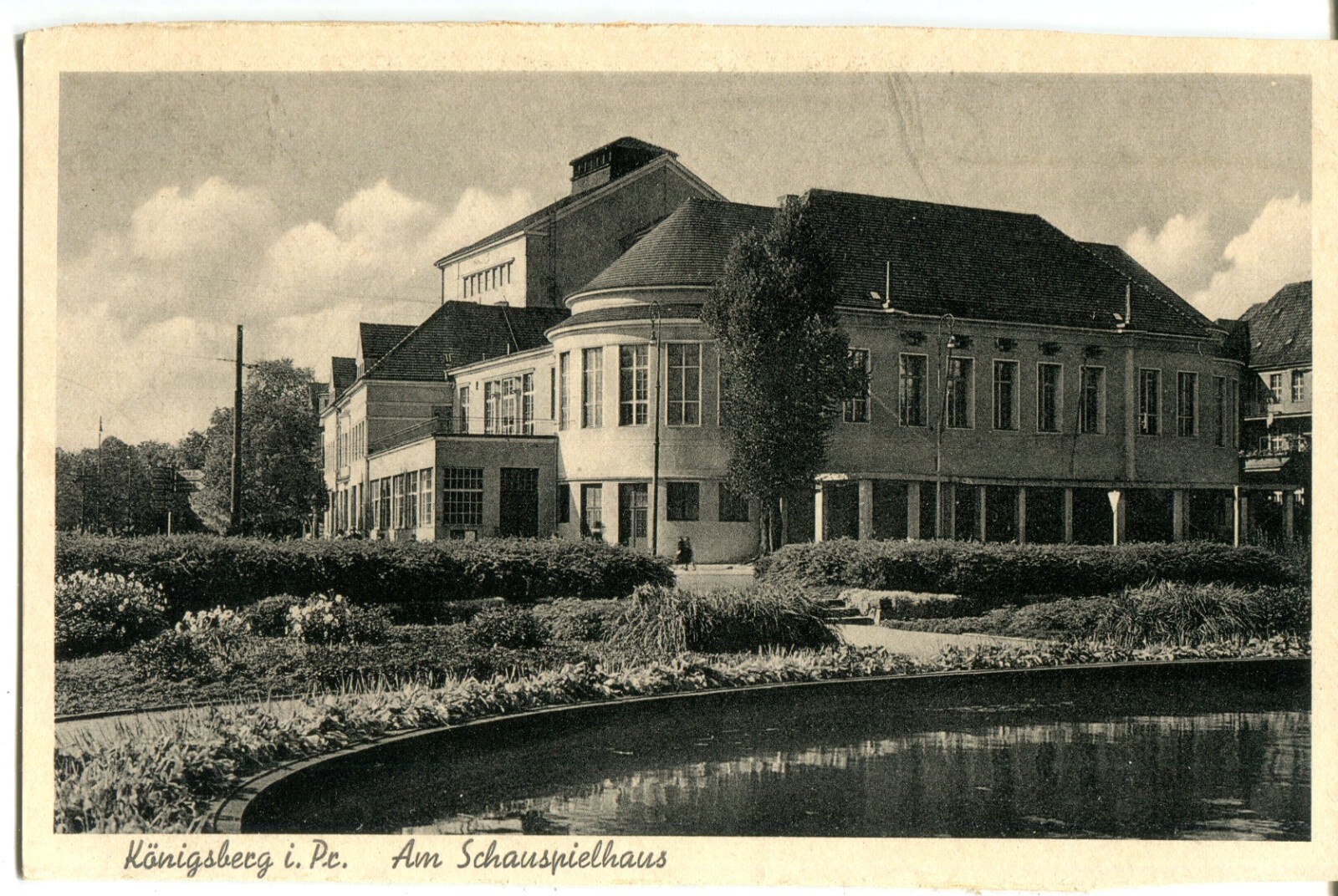 Russia Germany Königsberg Konigsberg Kaliningrad - Schauspielhaus J. Simonsen