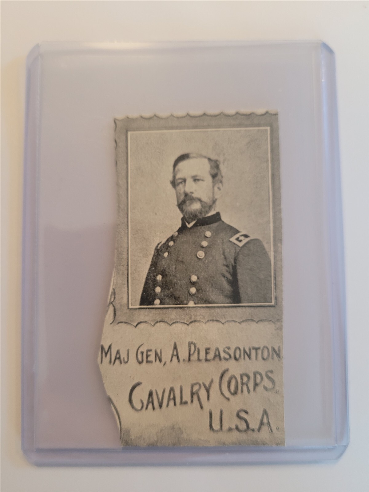 General Alfred Pleasonton 1912 Civil War Picture Portrait General Alfred Pleasonton 1912 Civil War Picture Portrait