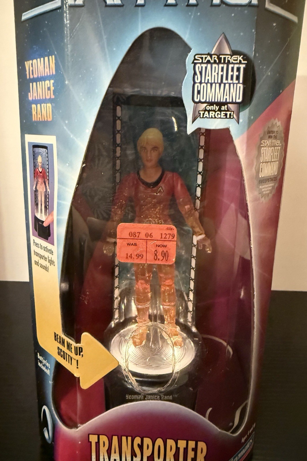 1999 Star Trek Transporter Series / Yeoman Janice Rand / Playmates / Sealed