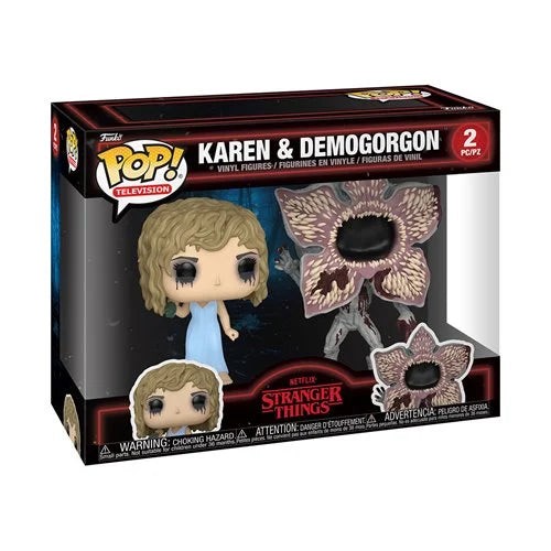 Stranger Things Karen & Demogorgon Funko Pop Vinyl Figure 2-Pack Stranger Things Karen & Demogorgon Funko Pop Vinyl Figure 2-Pack