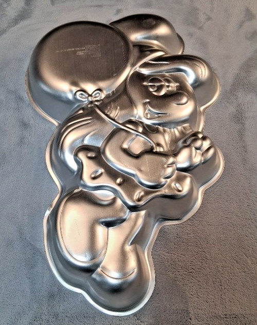 Vintage Wilton 1983 Smurfette Cake Pans 502-4017