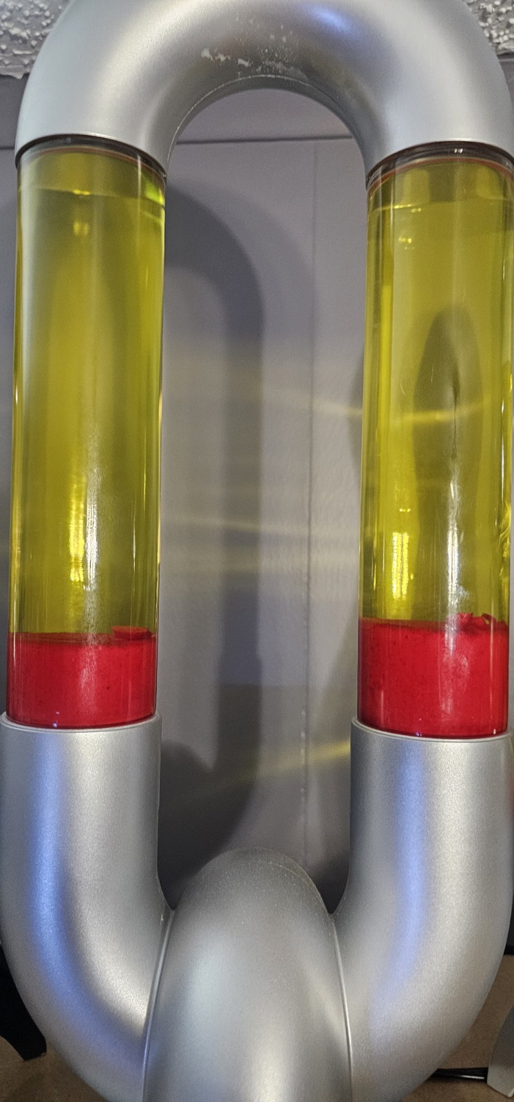 RARE Vintage Link'd Double Motion Lava Lamp Red/Yellow Spencers Chain Link HTF RARE Vintage Link'd Double Motion Lava Lamp Red/Yellow Spencers Chain Link HTF