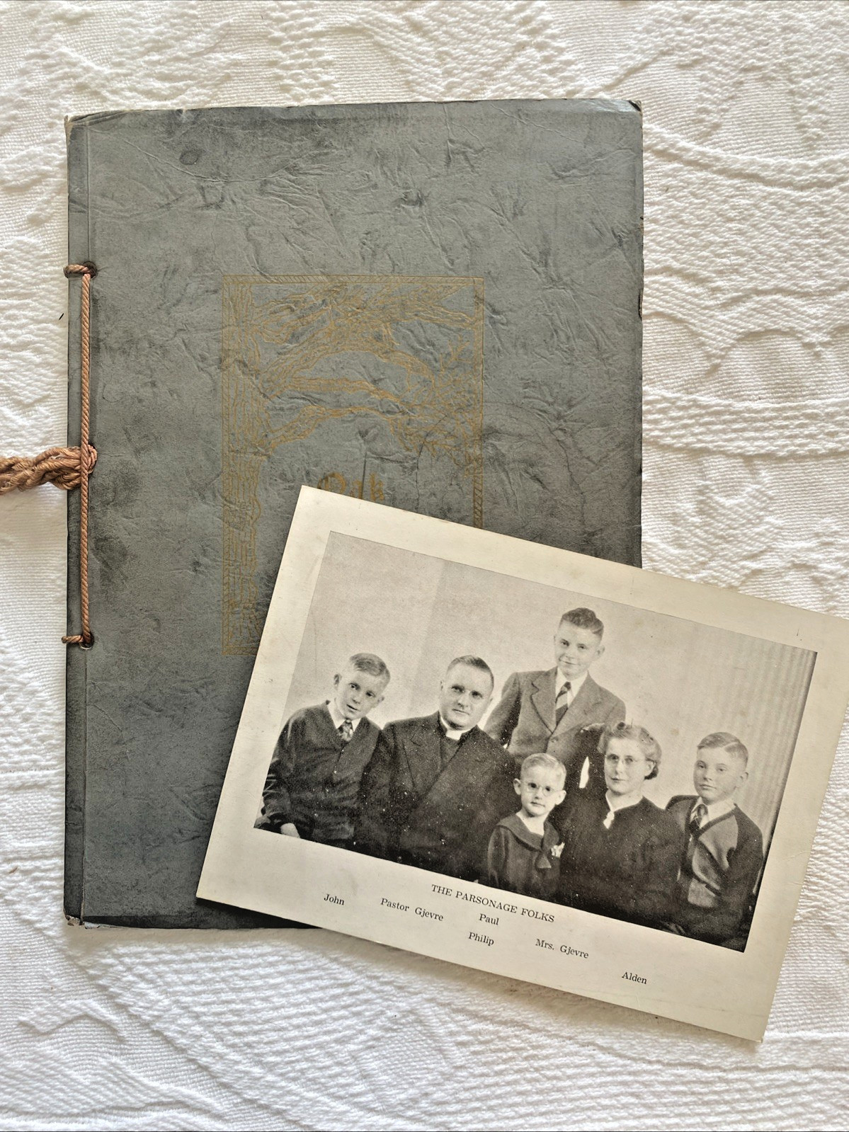 FARGO ND  1929 Oak Grove Seminary Keepsake Year Book