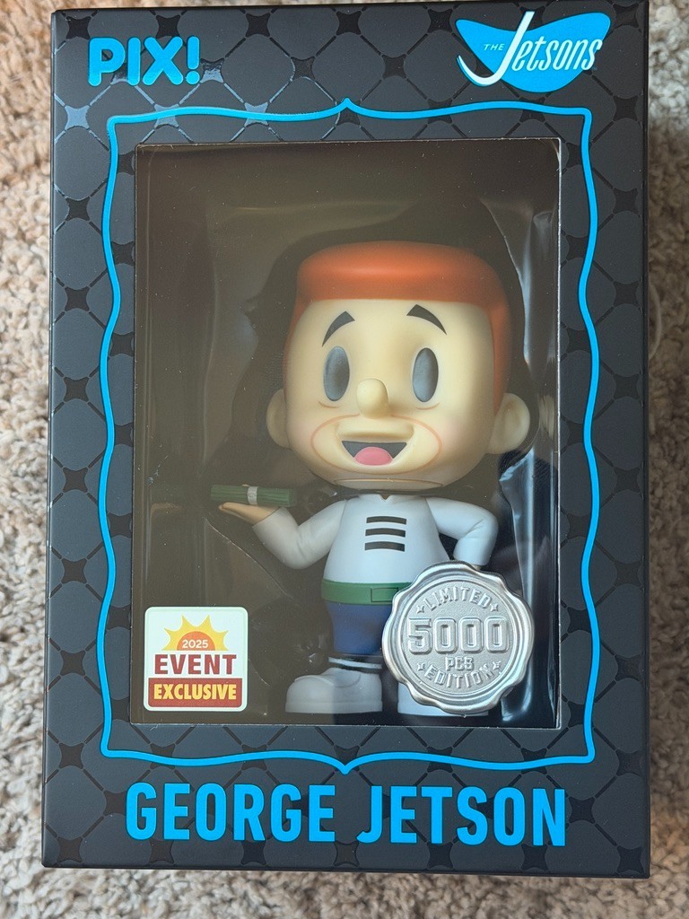 Thrilljoy PIX The Jetsons George Jetson Event Exclusive 5000 Pcs HERO
