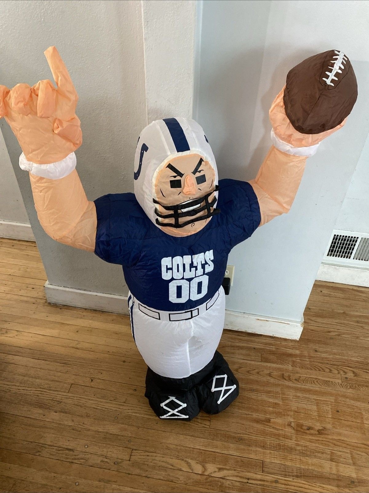 GEMMY NFL Indianapolis Colts 4\'  Feet Airblown Inflatable Football Player