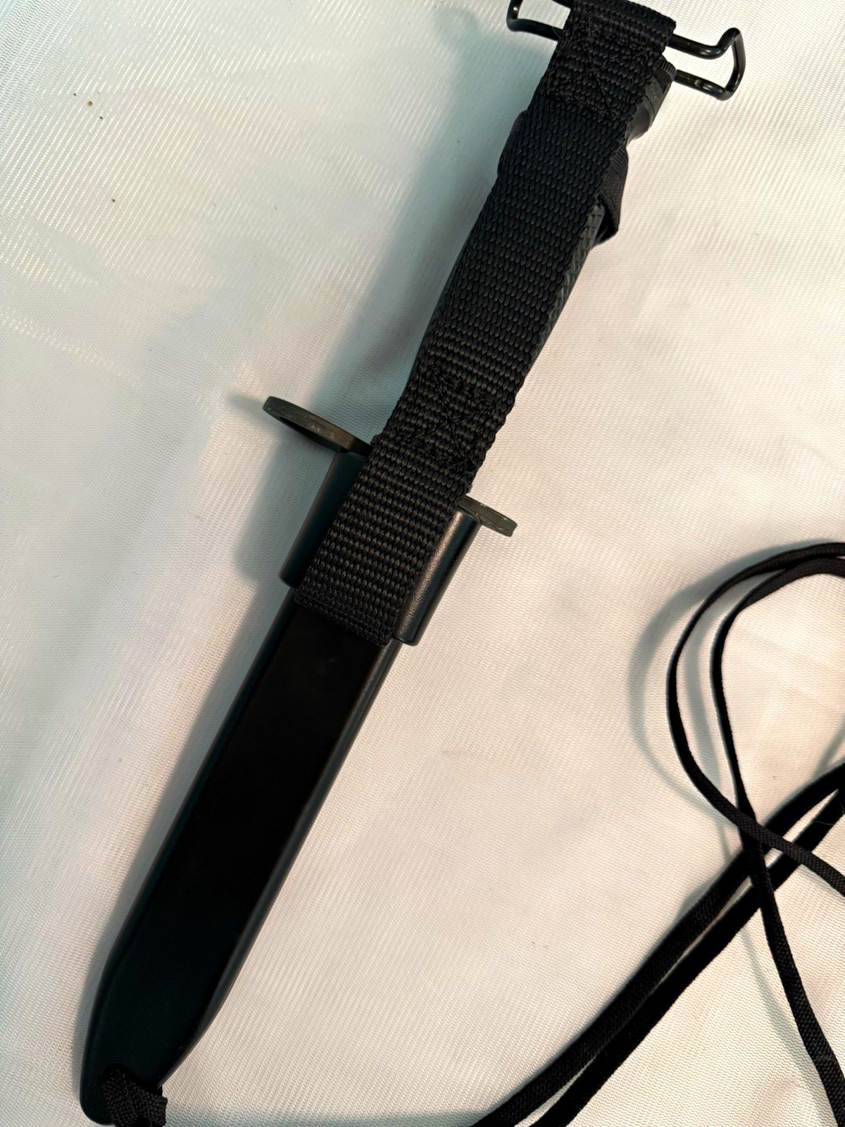 Ontario Knife Co M7 Bayonet M10 Scabbard U.S. Military Issue NEW NOS Ontario Knife Co M7 Bayonet M10 Scabbard U.S. Military Issue NEW NOS