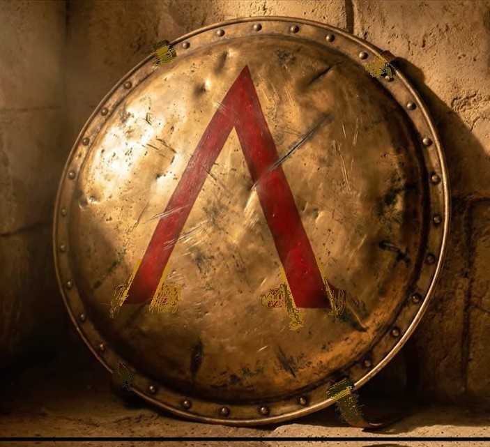 Medieval  Leonidas Spartan Shield 300 Spartan King Armor replica Shield