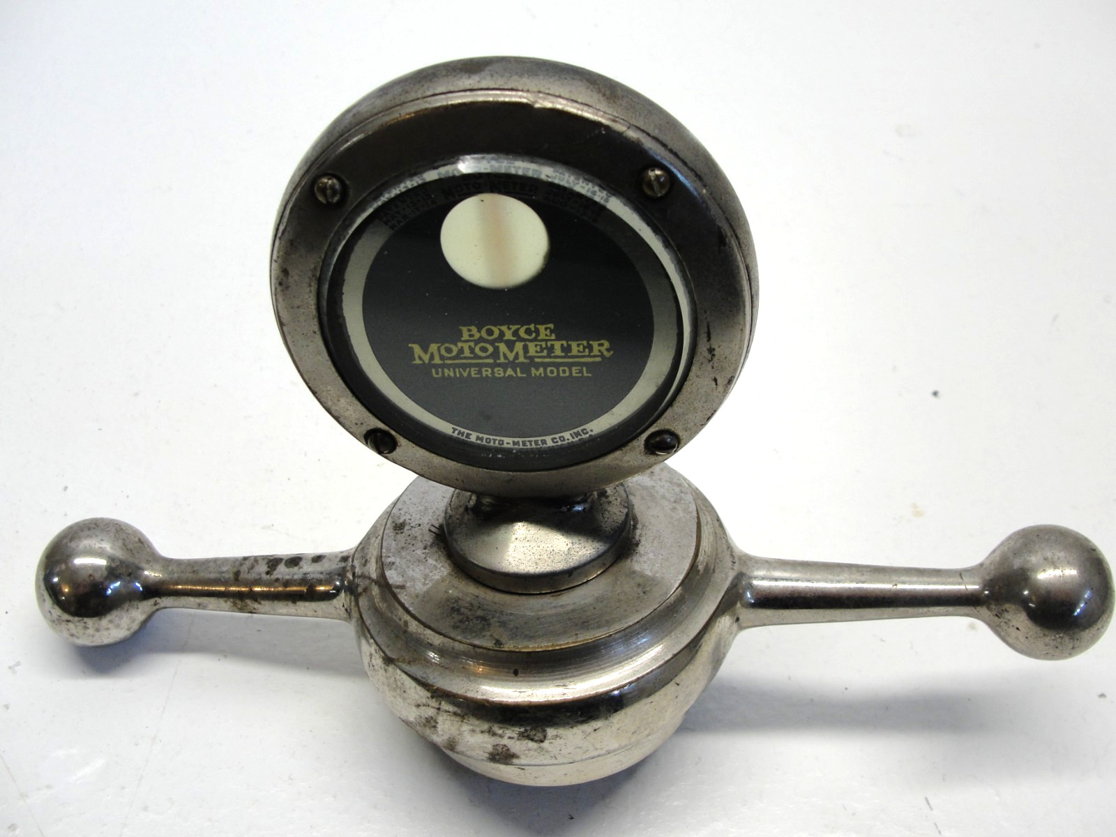 VINTAGE BOYCE MOTO METER RADIATOR CAP HOOD ORNAMENT