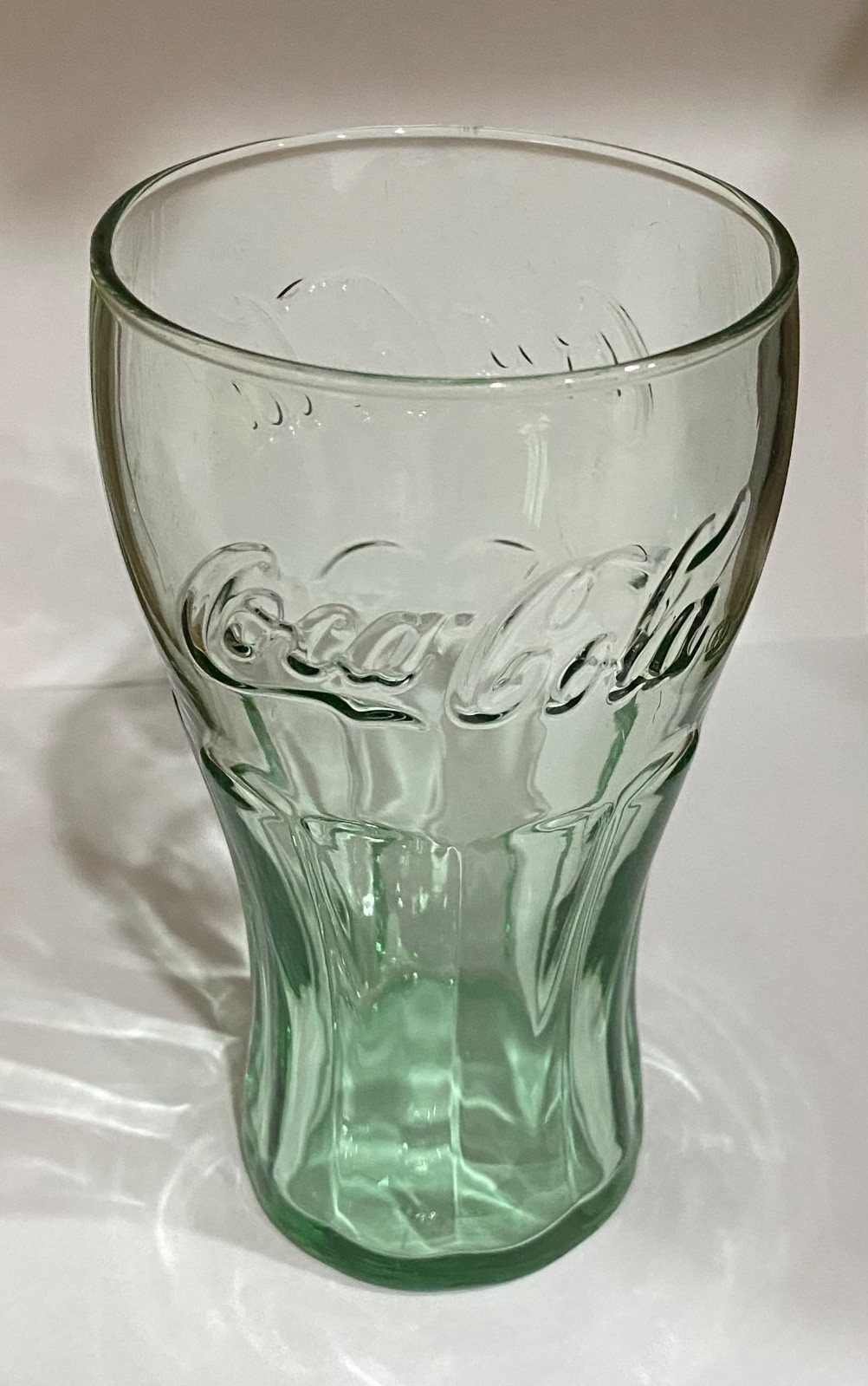 Vintage 16 oz Coca-Cola glass tumbler iconic \ Vintage 16 oz Coca-Cola glass tumbler iconic \