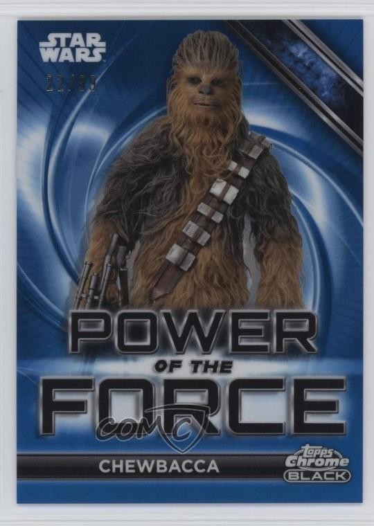 2025 Topps Star Wars Smugglers Outpost Blue Refractor 22/99 Chewbacca 1u8m