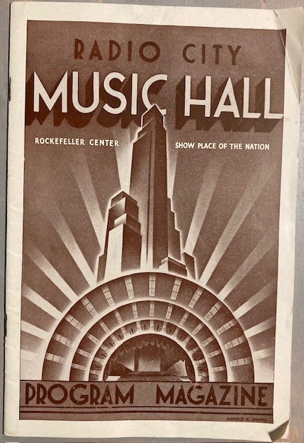 Radio City Music Hall Program Magazine July 18, 1935 Ginger Jane Withers Radio City Music Hall Program Magazine July 18, 1935 Ginger Jane Withers