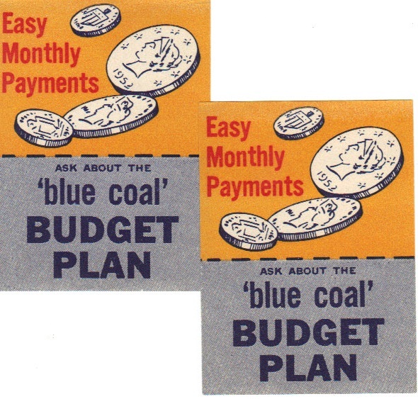 2 FOR 1 COAL MINE SCATTER TAGS / LABELS   