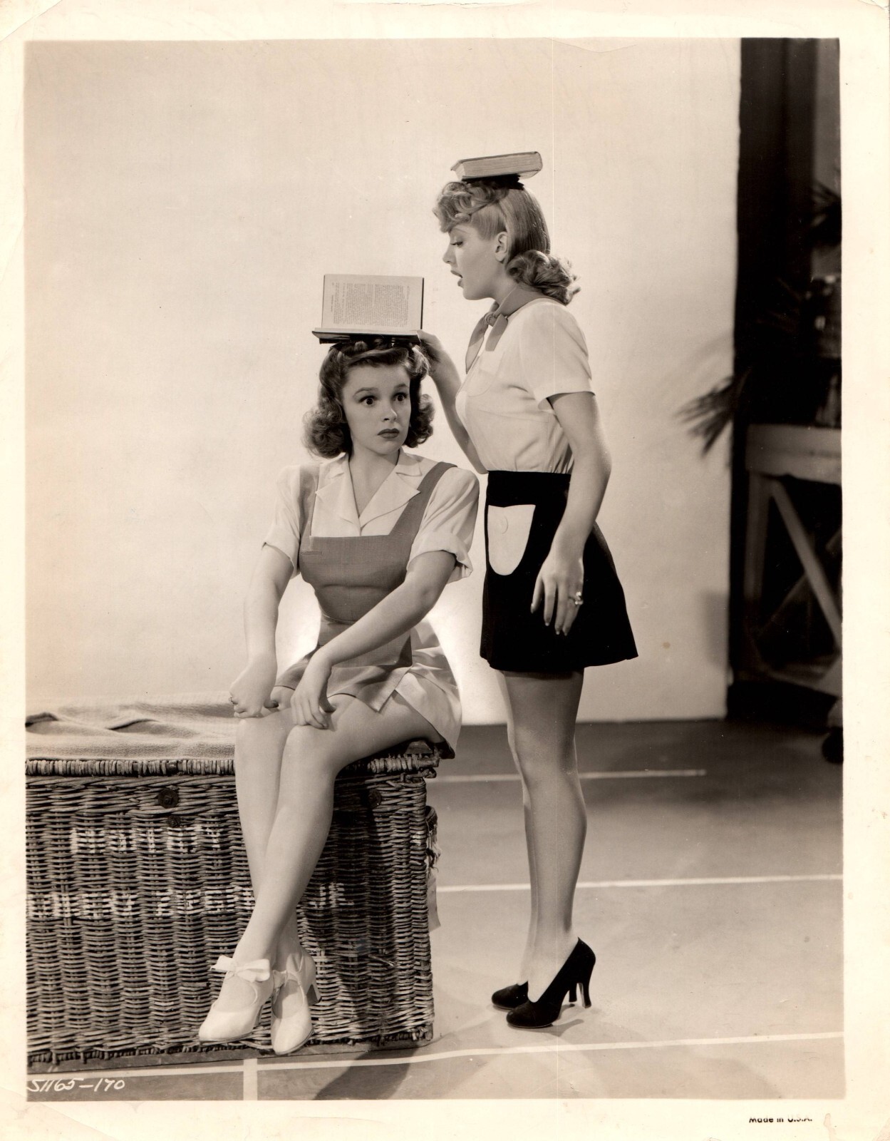 HOLLYWOOD JUDY GARLAND + LANA TURNER 1941 ZIEGFELD GIRL PORTRAIT ORIG PHOTO 420