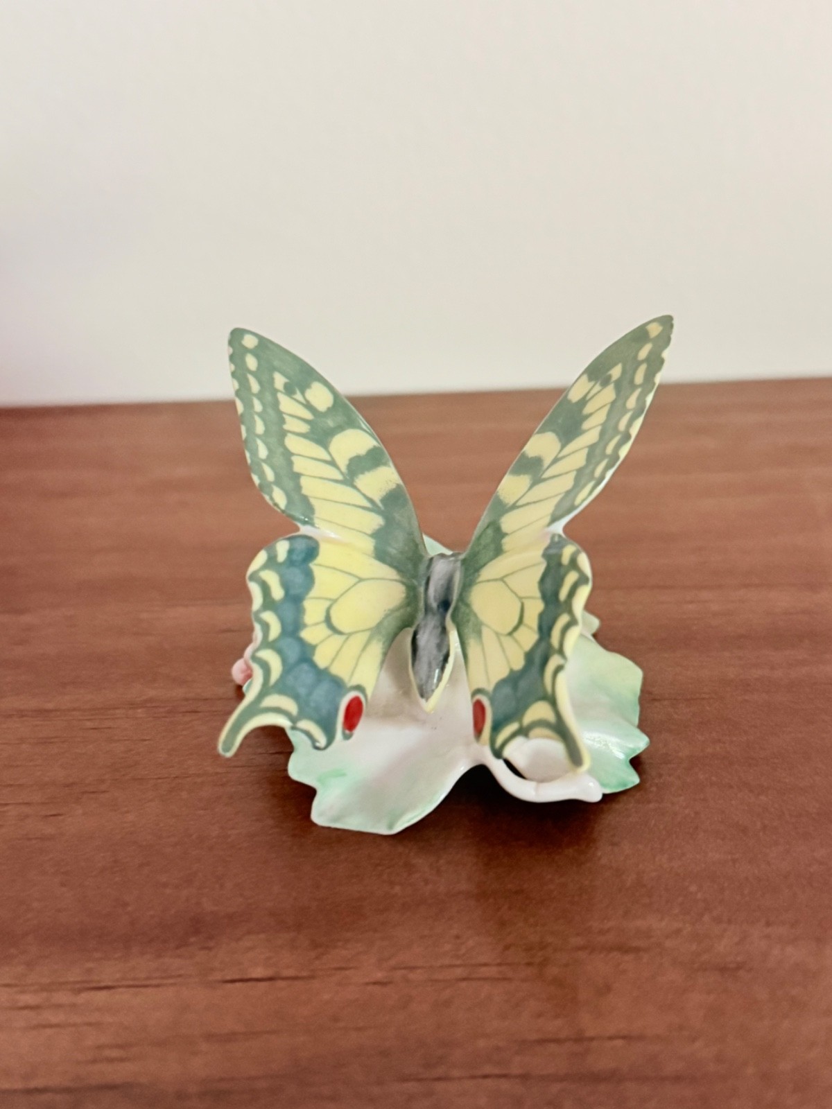 Hutschenreuther Porcelain Swallowtail Butterfly Figurine Germany