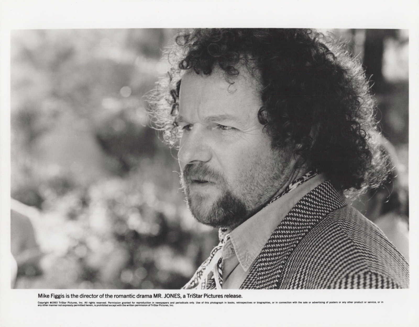 Mr. Jones Mike Figgis TriStar Pictures 1993 Film Movie 8x10 Vintage Press Photo