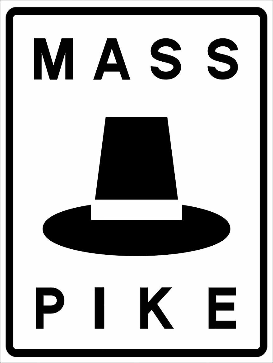 MASS PIKE PILGRIMS HAT LOGO 16