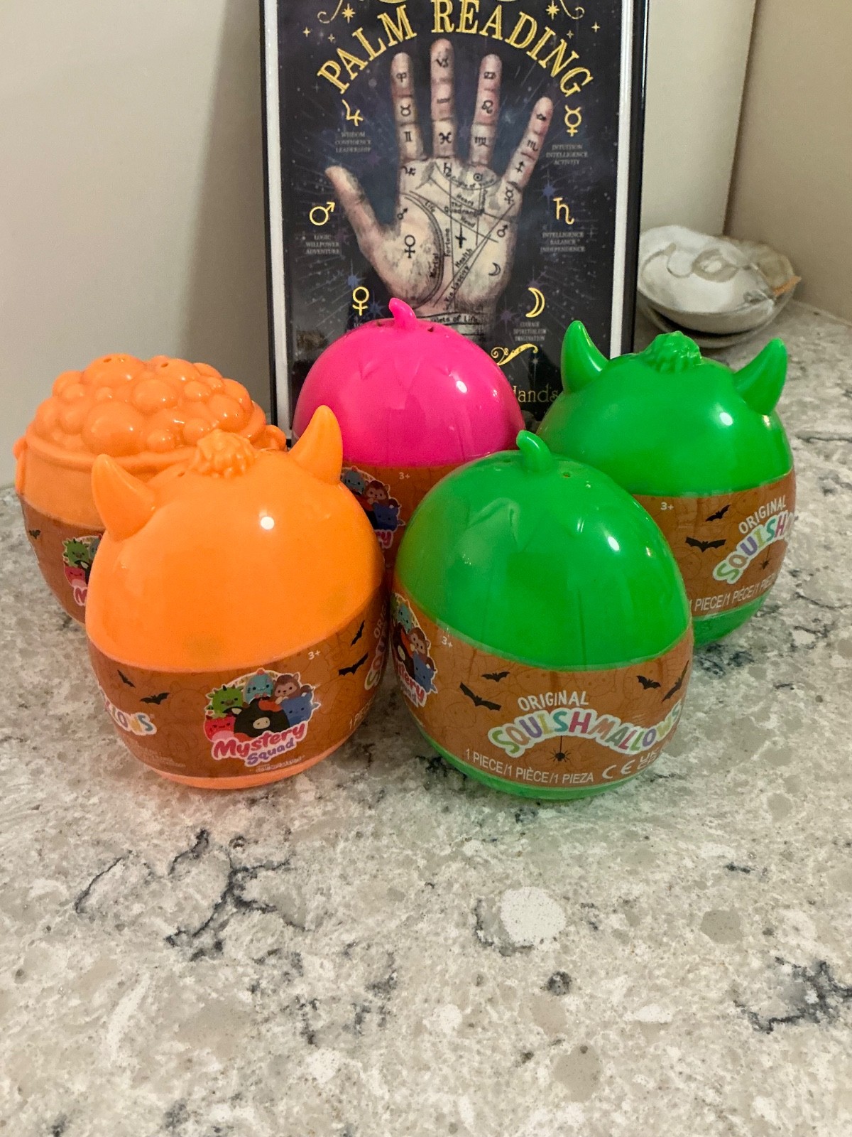 2026 Squishmallows Mystery Squad Halloween Blind Capsules Bundle LOT of 5 NEW