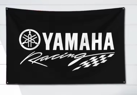 Flag Yamaha Racing similar, Moto GP, Motorsport Flag, Flag, Banner 90x150cm