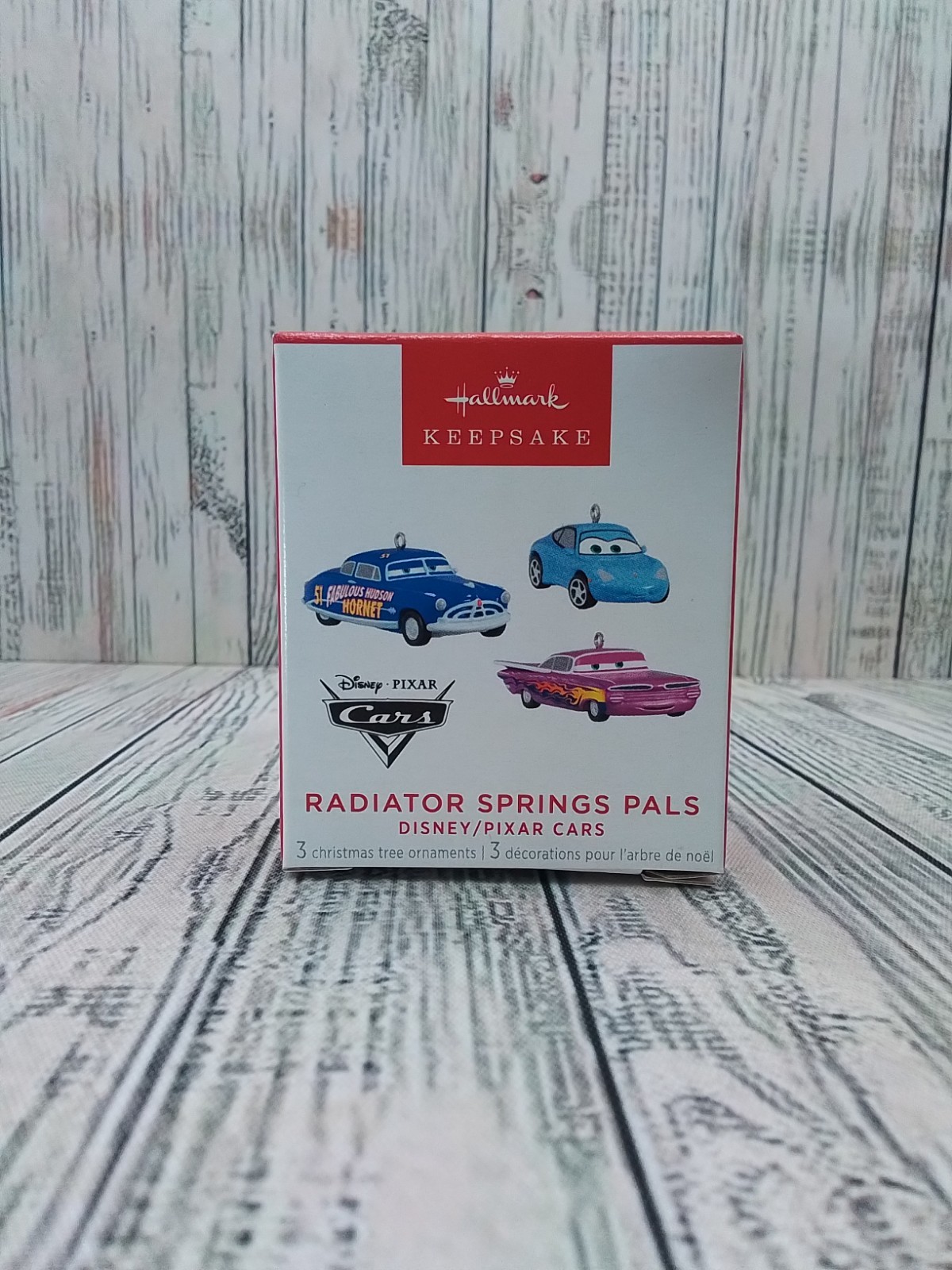 2023 Hallmark Ornament RADIATOR SPRINGS PALS Disney/Pixar CARS MINIATURE set/3