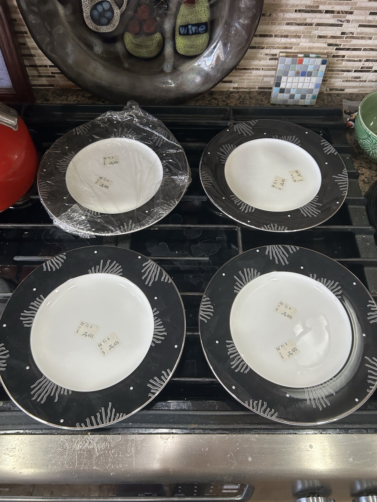 4 Royal Doulton Nightscape Accent Plate, 9