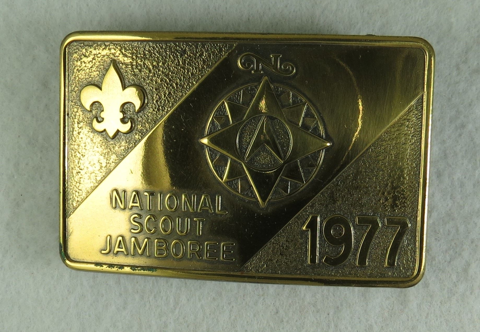 1977 National Scout Jamboree Belt Buckle [EX821]