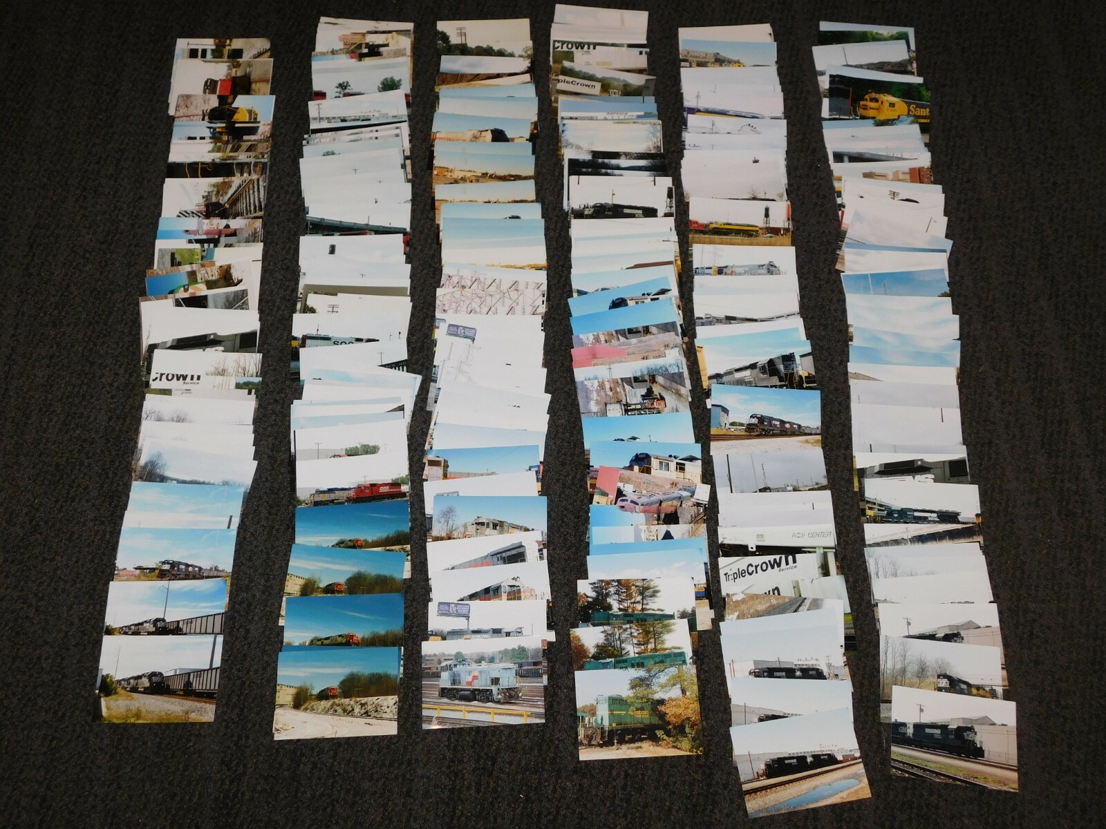VINTAGE RAILROAD TRAINS LOCOMOTIVES 315 REAL PHOTOS PICTURES 4 3/4\