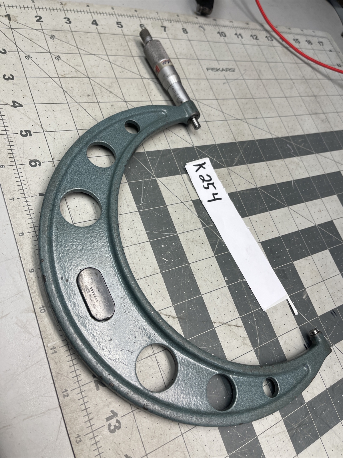 Mitutoyo 7-8” Micrometer 103-184A Gage (k254