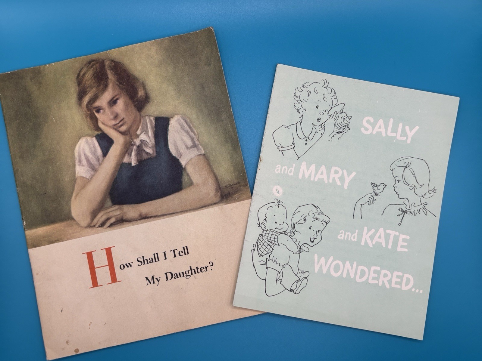 Lot of 2 Vintage Menstruation Booklets 1950’s