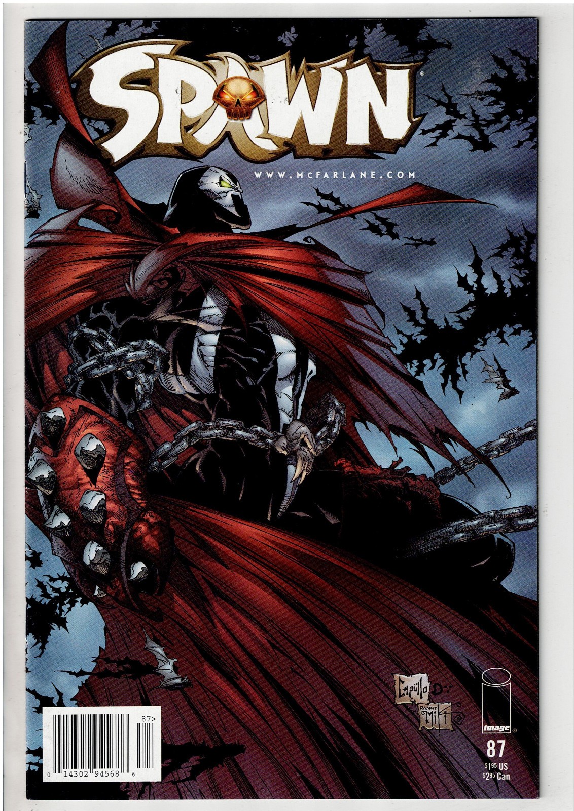 SPAWN #87 (1999) NM- NEWSSTAND LOW PRINT