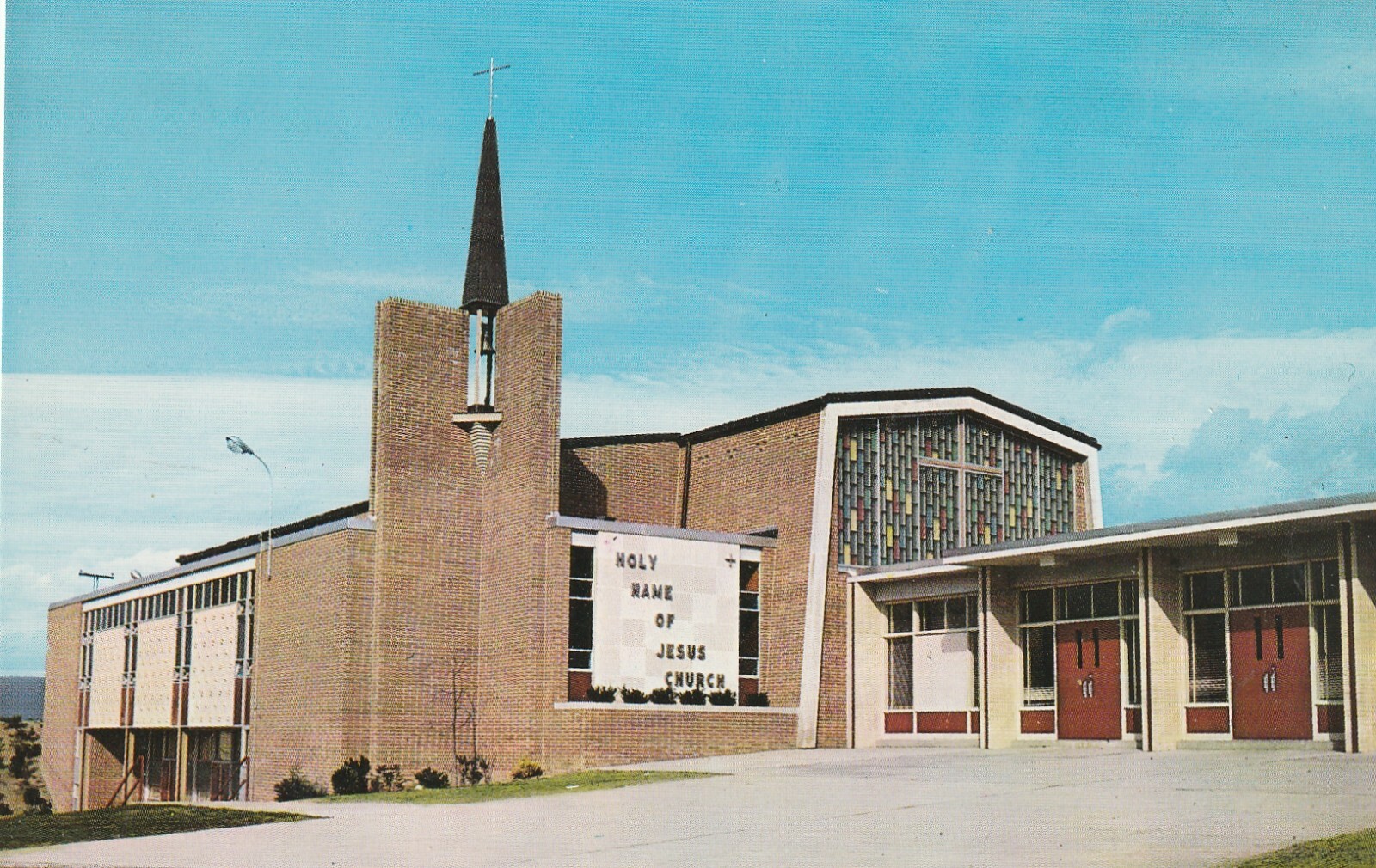 Postcard Holy Name of Jesus Catholic Church Harrisburg Pennsylvania