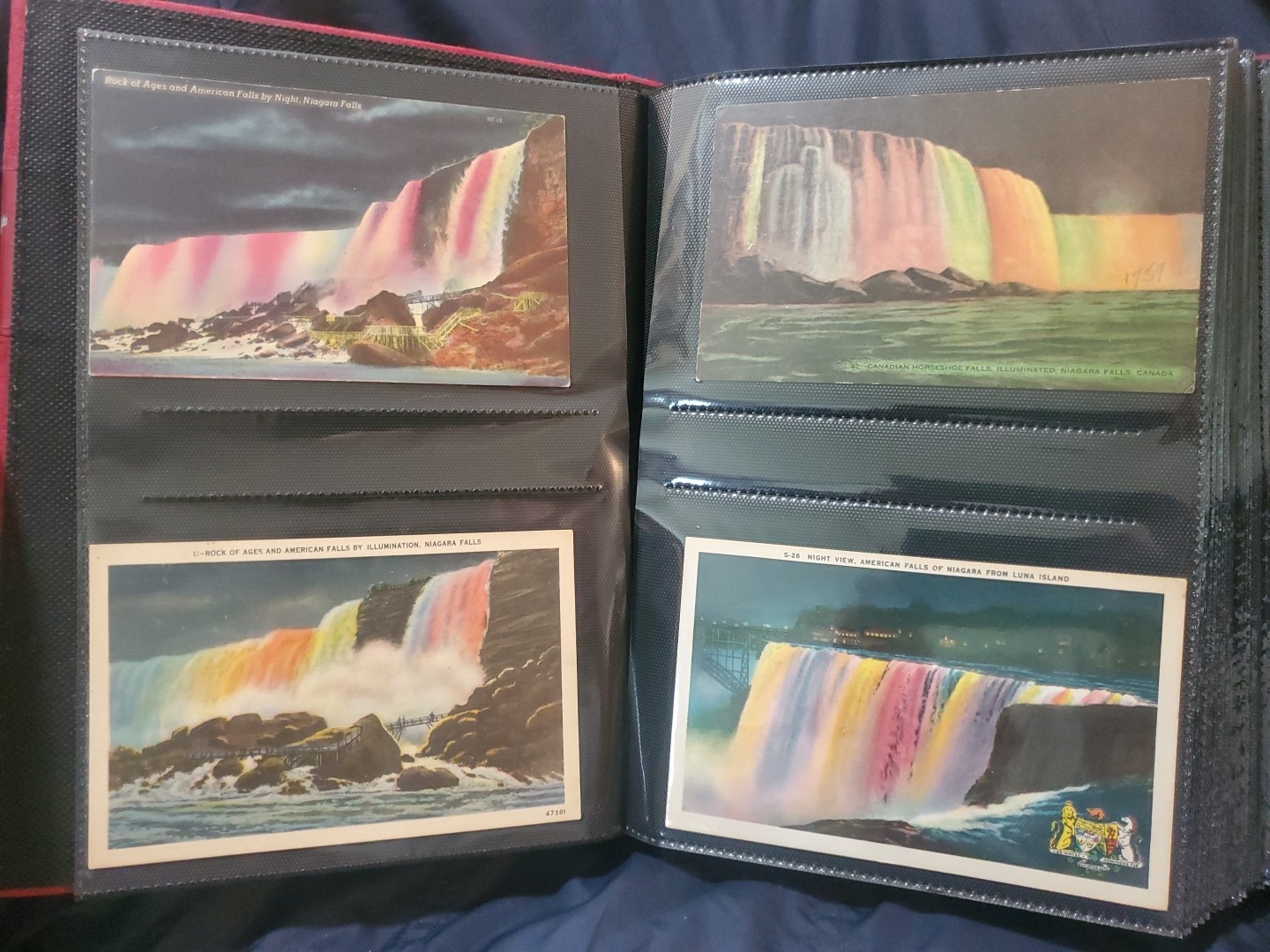 Niagra Falls vintage Postcard Lot of 200 Whirlpool Rapids Power House & More