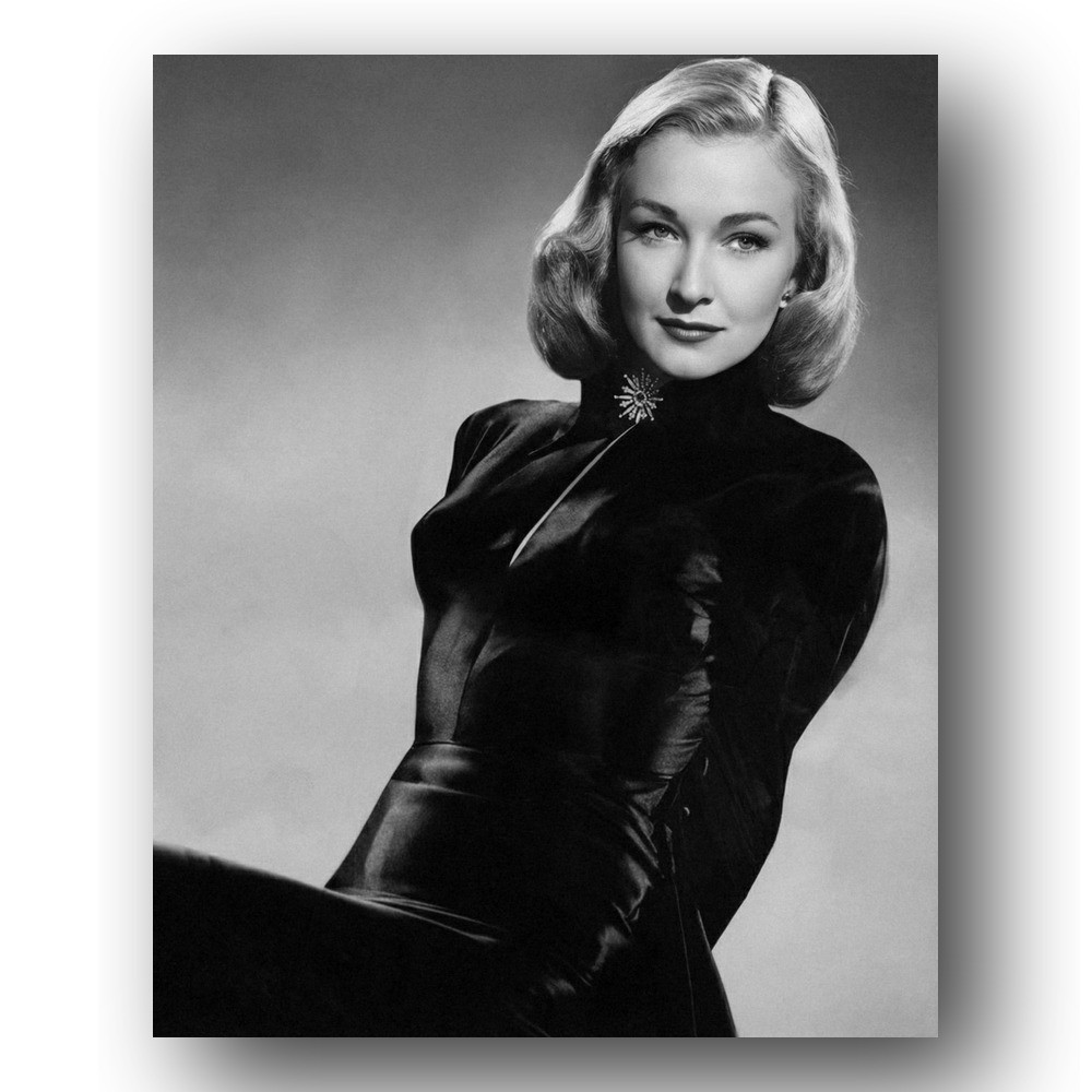 Nina Foch Photo 8x10 Portrait Classic Hollywood Film Star