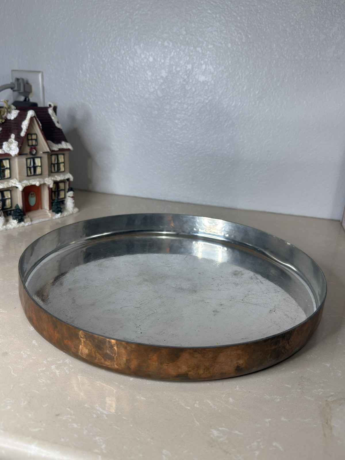 Vintage Williams Sonoma FR Mauviel Copper Baking Pan Tarte Tatin Tray Tin Lining