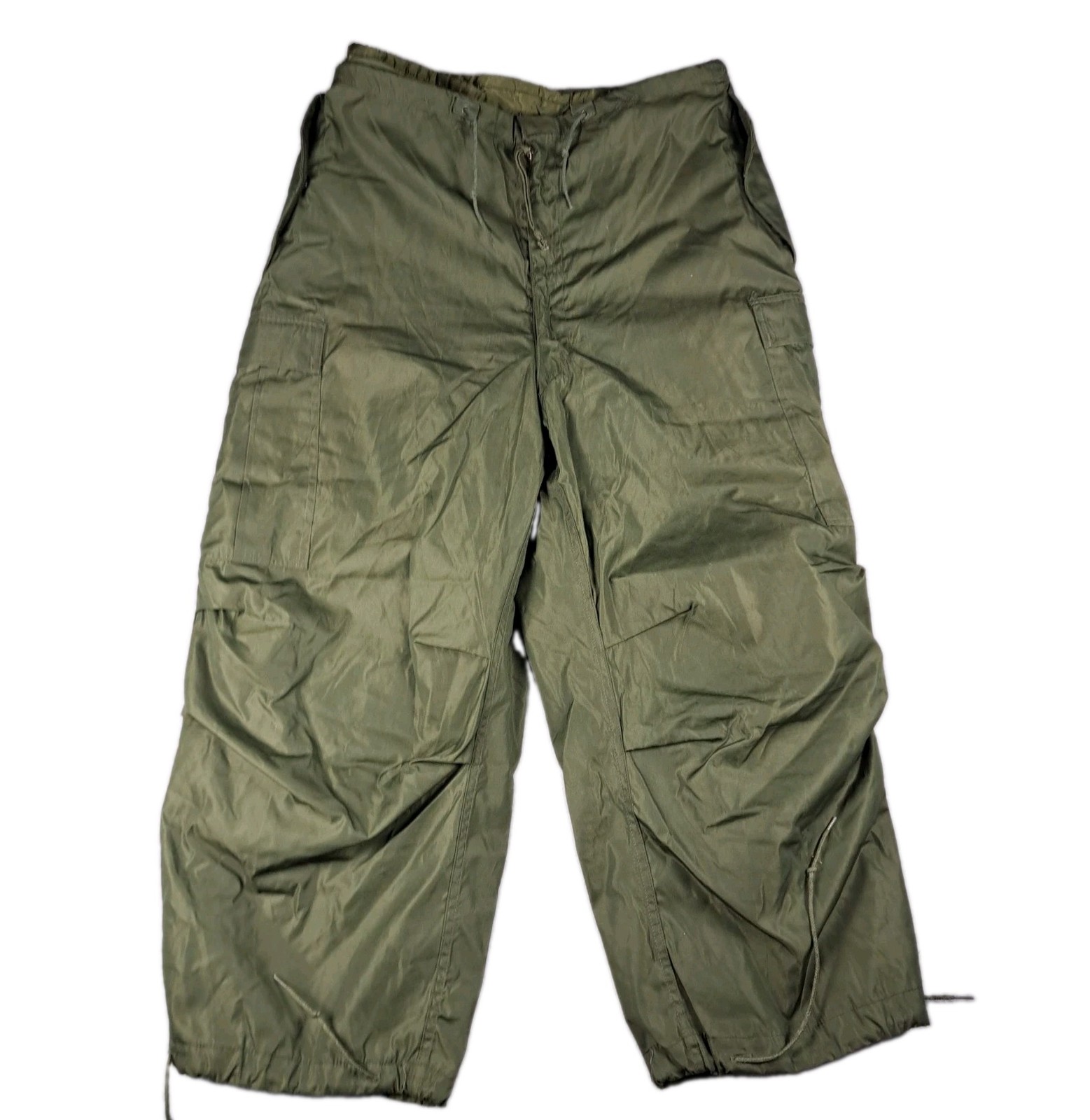 Vtg Military Arctic M-1951 M51 Baggy Cargo Pants Medium Regular & Liner OG-106