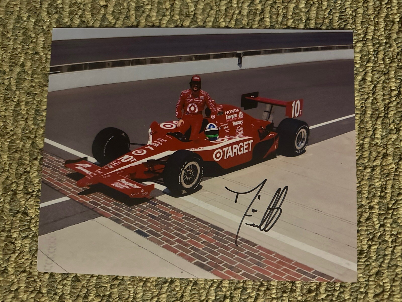 Dario Franchitti Signed Indy 500 Photo Indianapolis 2010 Autographed 8x10 Dario Franchitti Signed Indy 500 Photo Indianapolis 2010 Autographed 8x10