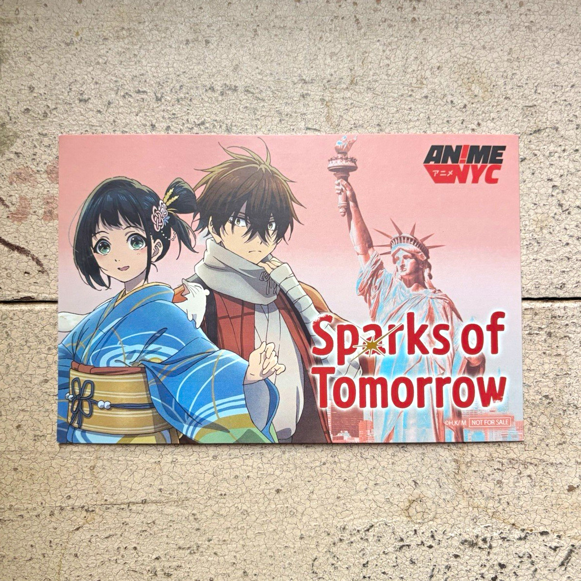 Anime NYC 2026 Sparks of Tomorrow Exclusive Promo Postcard Kihachi Inako 