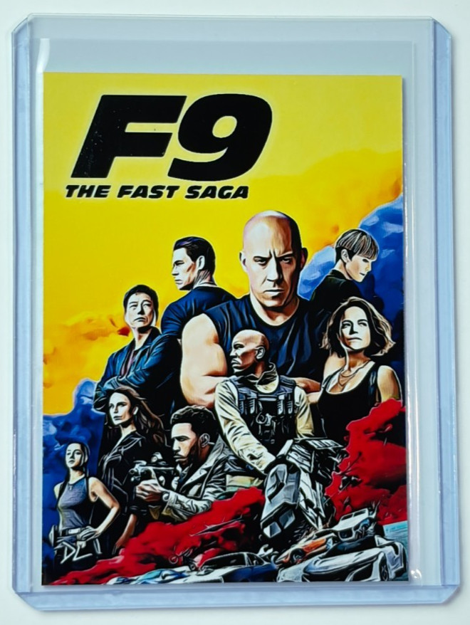 F9 The Fast Saga Limited Edition Artist Signed 