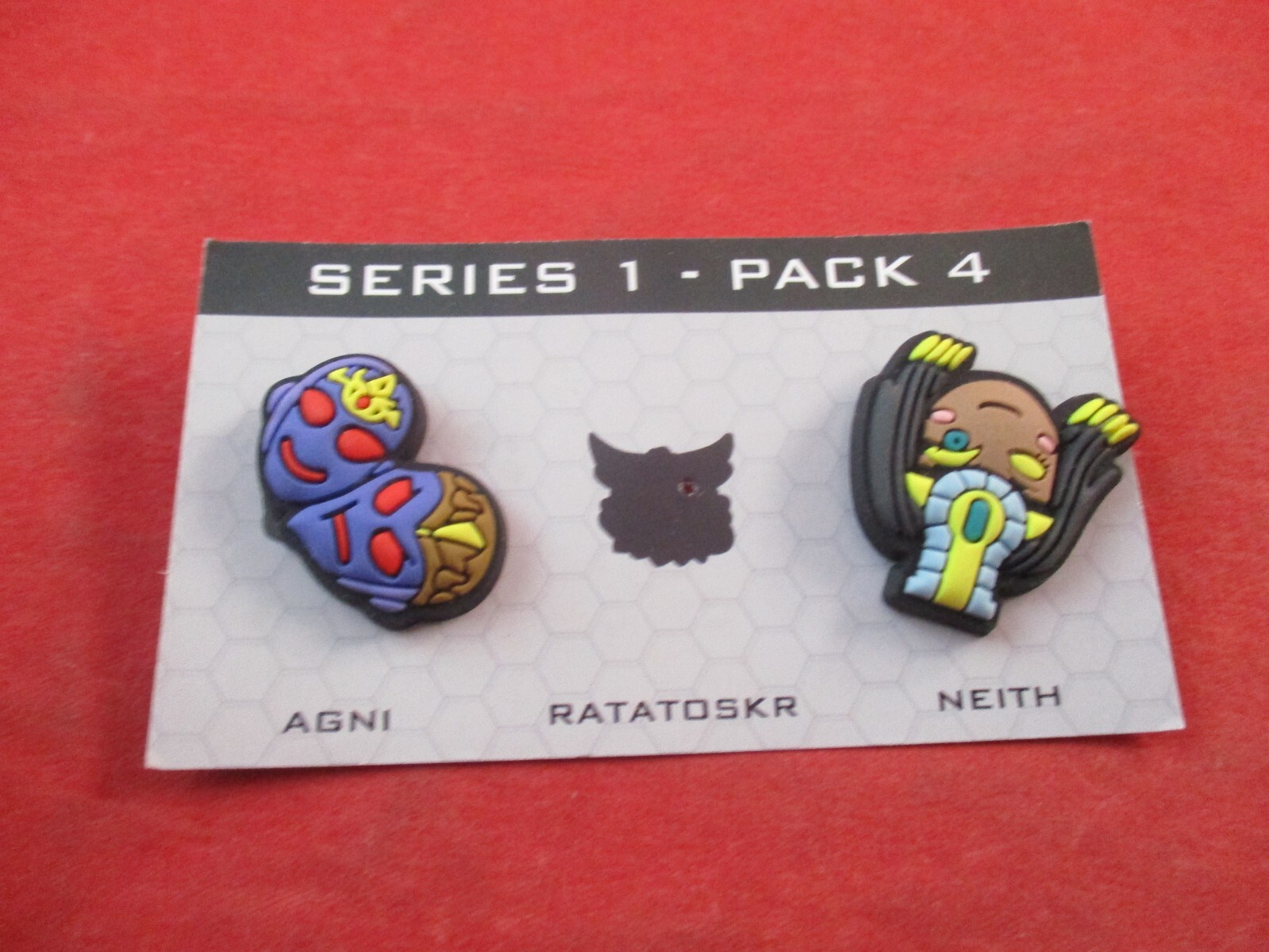 Smite Video Game Series 1 Pack 4 2 Pin Set Promo Pin Pinback Agni & Neith