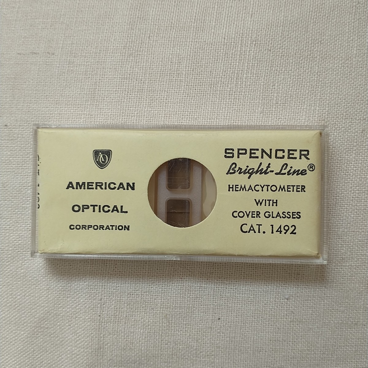 New VTG Spencer Improved Neubauer Bright-Line blood Hemacytometer Made in USA New VTG Spencer Improved Neubauer Bright-Line blood Hemacytometer Made in USA