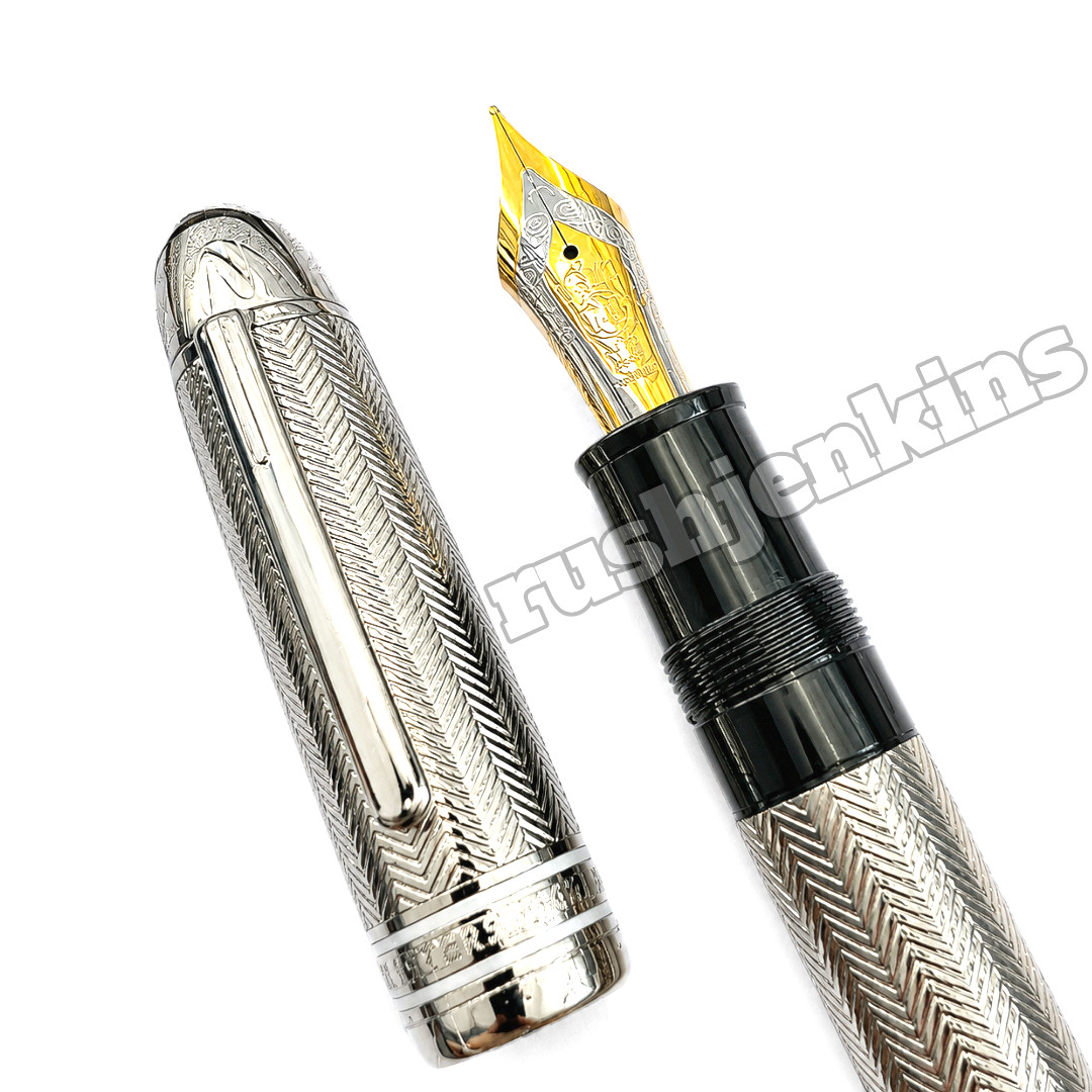 MONTBLANC Meisterstück LeGrand 149 Barley Solitaire Fountain Pen Rare w/Box.