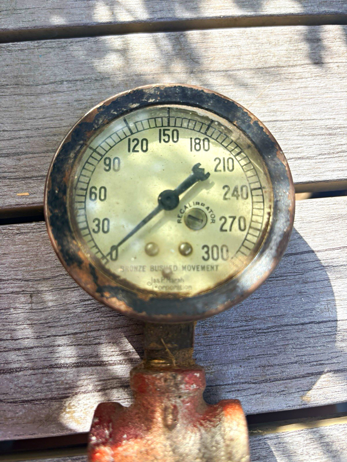 Vintage Jas P Marsh & Fisher Industrial Pressure Gauge Lot (2) Antique Steampunk Vintage Jas P Marsh & Fisher Industrial Pressure Gauge Lot (2) Antique Steampunk