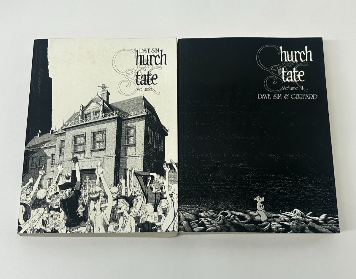 Church & State I&II by Dave Sim & Gerhard (1992/3, 4th/5th Print) Cerebus #3-4