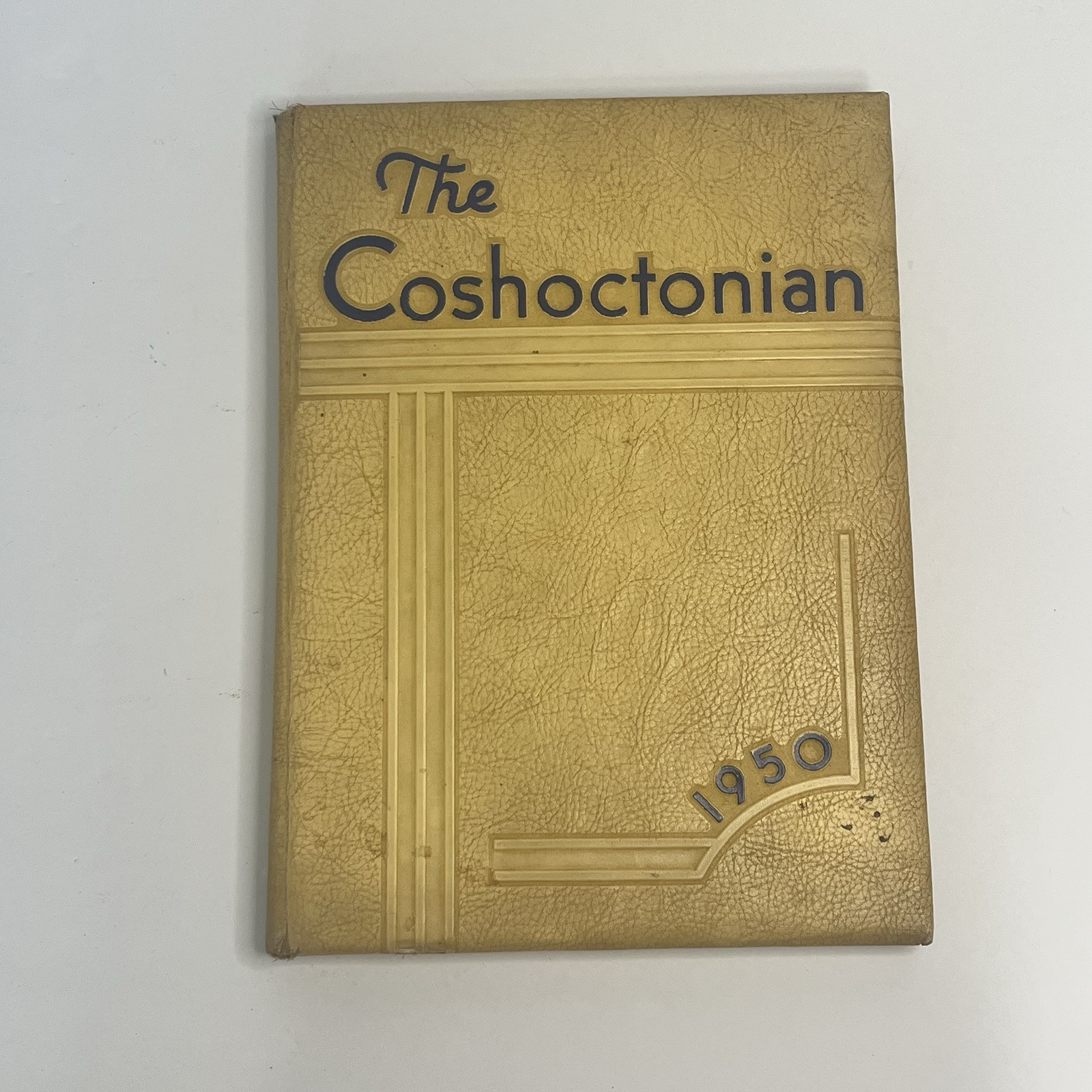 1950 coshocton county ohio schools 7-12 grade the coshoctonian vintage as is