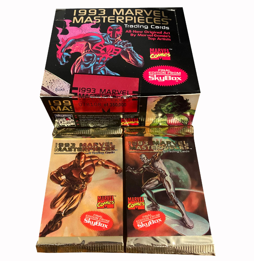 1993 Skybox Marvel Masterpieces Singles Select Your Card, Complete Your Set