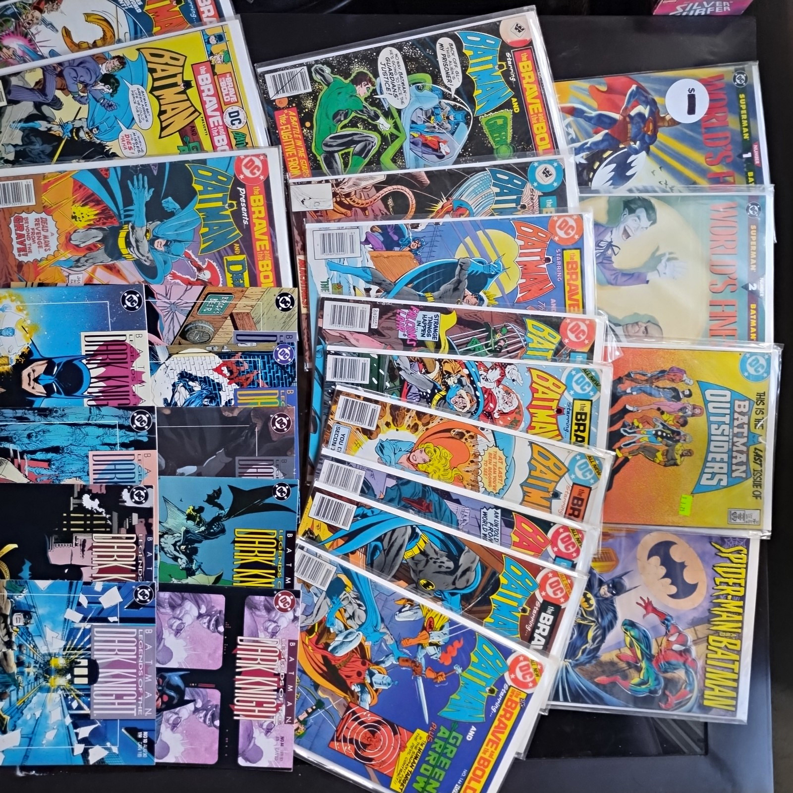 25 Batman/Brave and Bold Comics Blowout Mixed Lot  ungraded estate find Nice