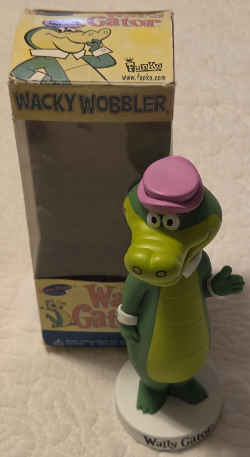 F2 Hanna-Barbera New Cartoon Series Wally Gator Wacky Wobbler Boxed Funko 2002 F2 Hanna-Barbera New Cartoon Series Wally Gator Wacky Wobbler Boxed Funko 2002