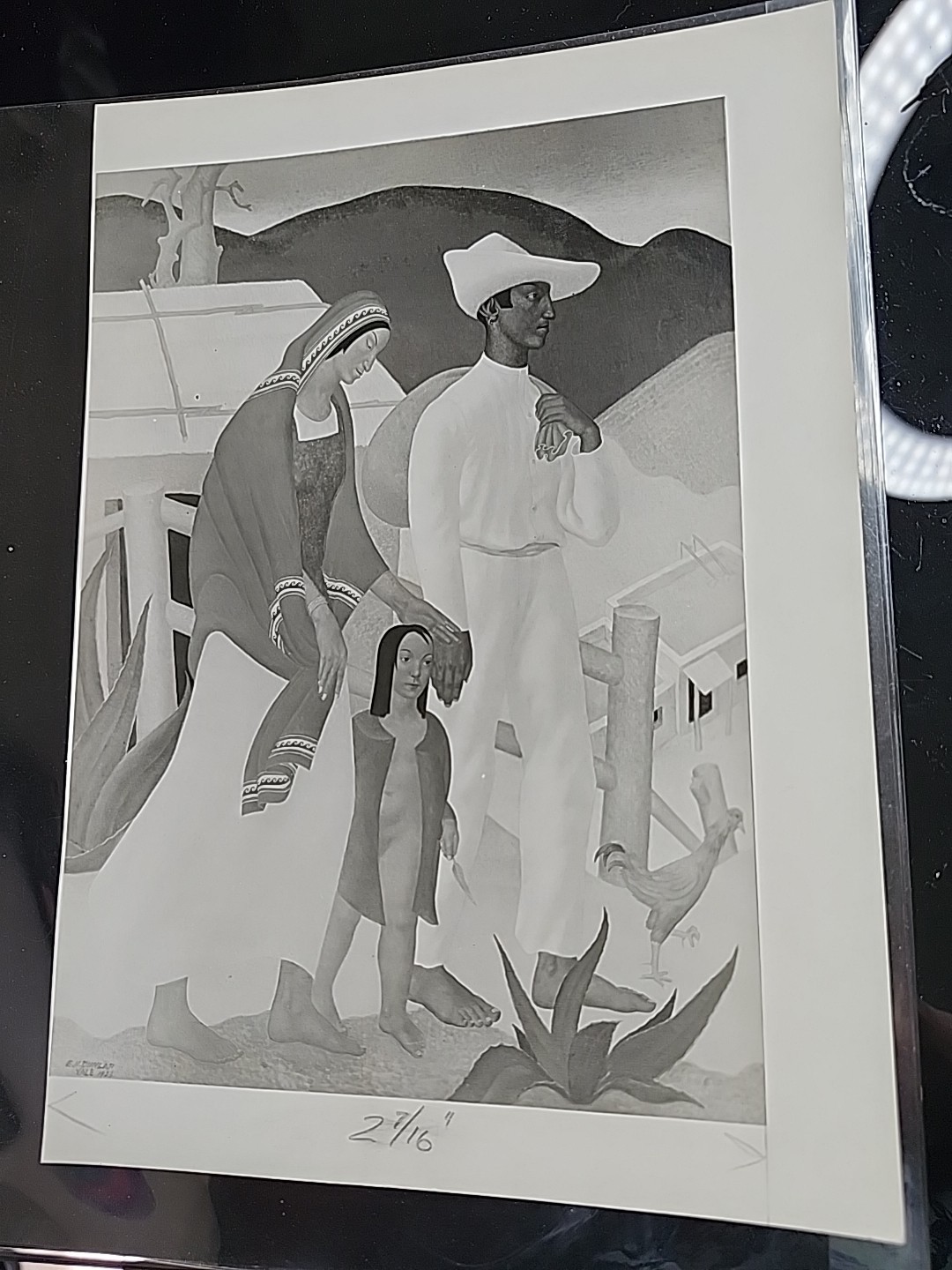 RARE 1934 Hoosier Salon Photo Edward H. Dunlap Painting 